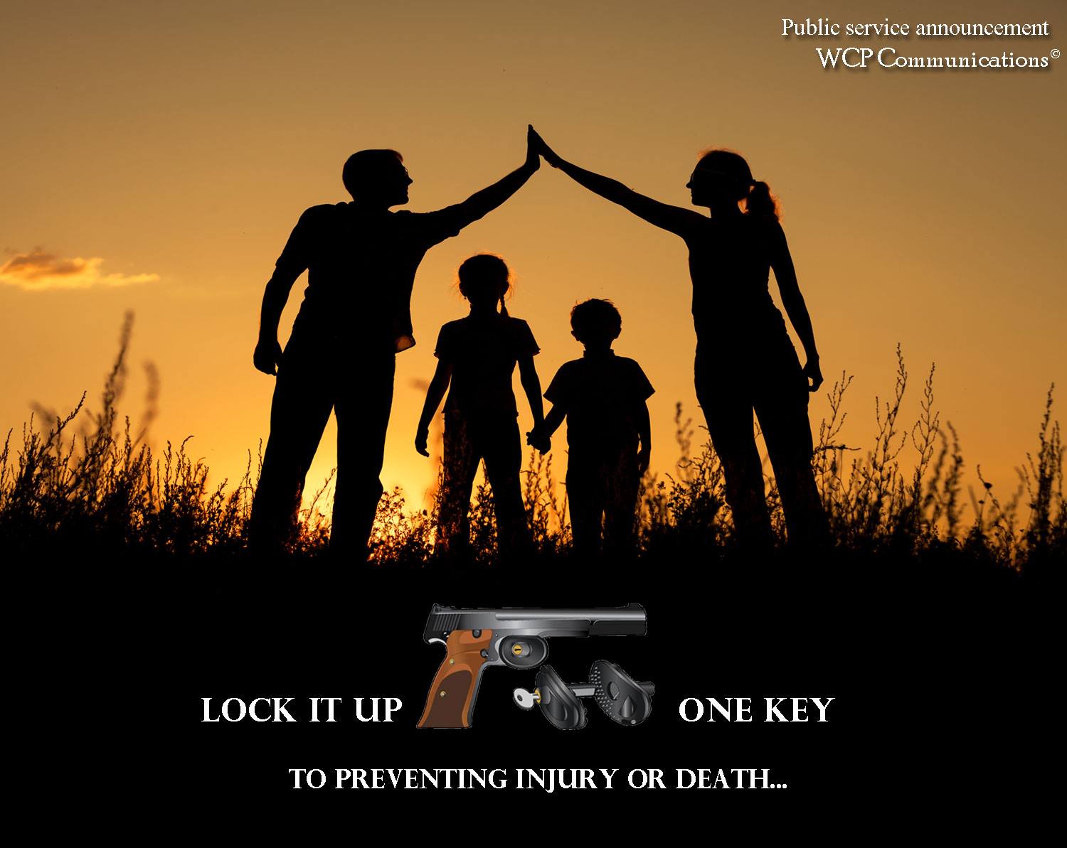 LOCK IT UP! One KEY to preventing INJURY OR DEATH